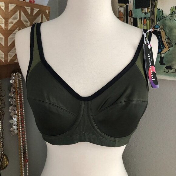 Freya Core Underwire Sports Bra US Size 30D - Maximum Support Cool Max NWTs - Picture 3 of 8